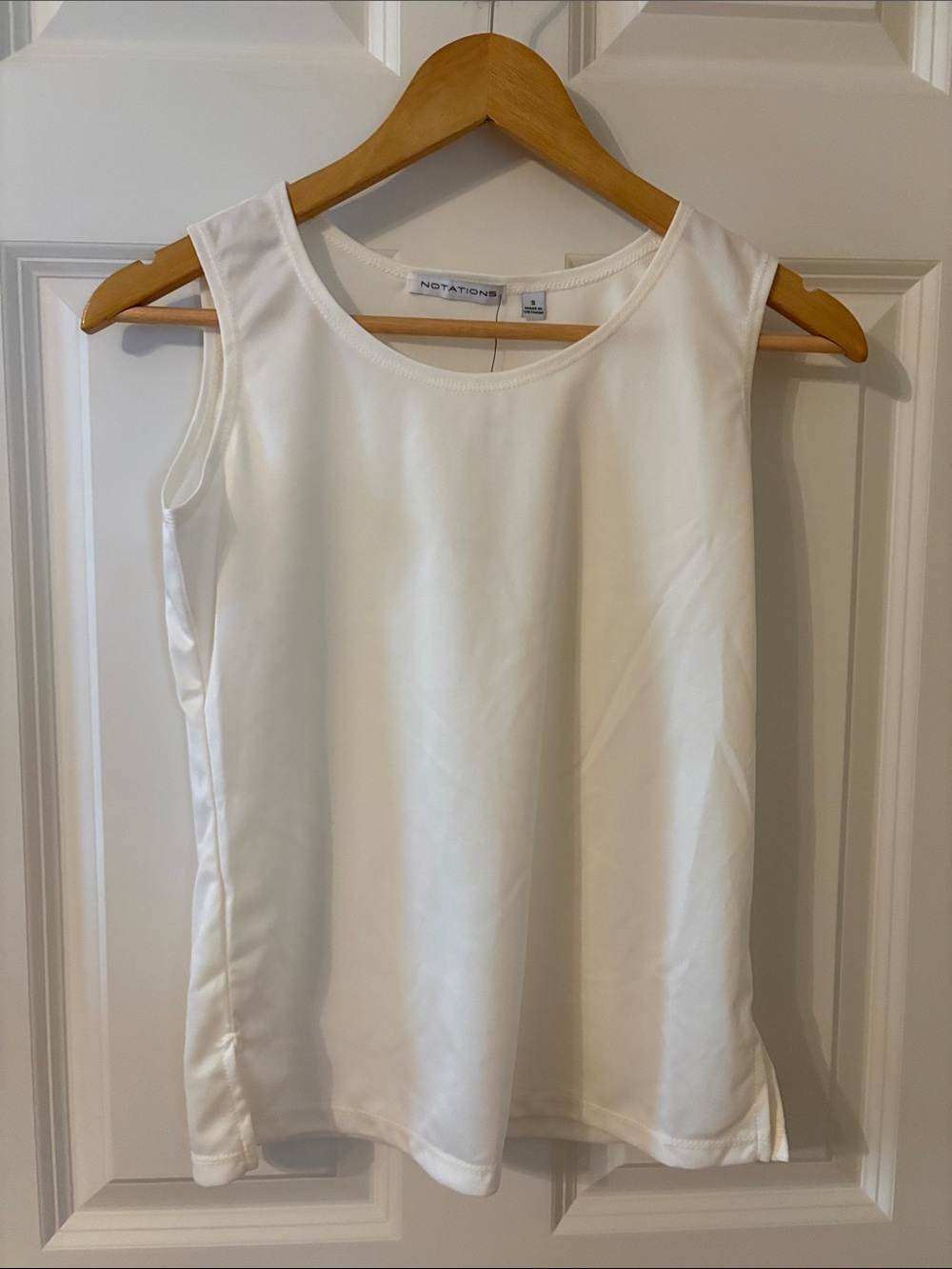 NWT Notations Sleeveless Shell - Picture 3 of 7